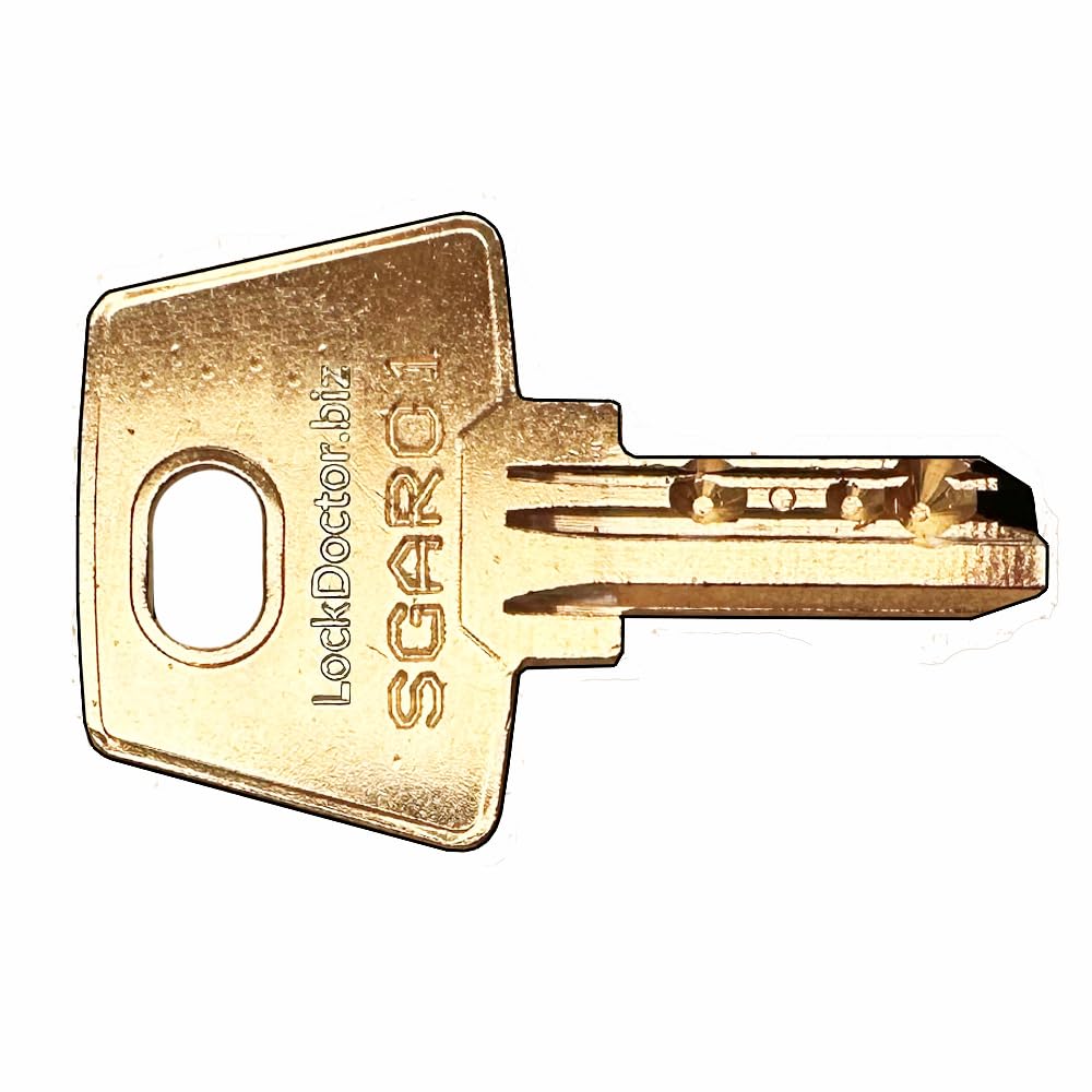 Replacement SGAR01 AGA Lift Key for Electrical Switches | Lift & Elevator Access Key for Otis, Orona, Kone & More