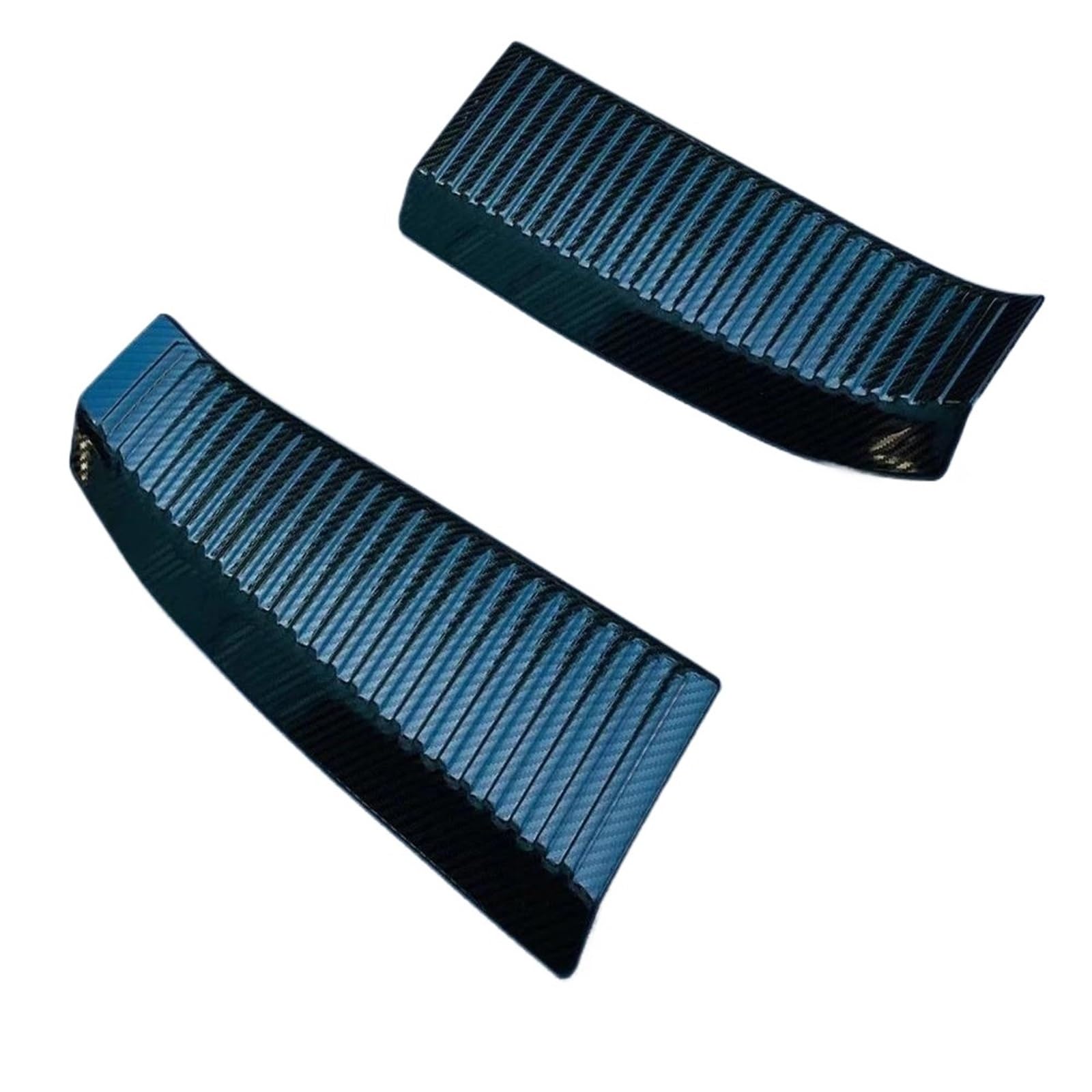 para Honda para Vezel para HR-V para E:HEV 2021-2023 Protector Borde Umbral Puerta Trasera Maletero Cubierta Protectora Parachoques Trasero Moldura Protector Parachoques Tresero(Fibra de Carbon)