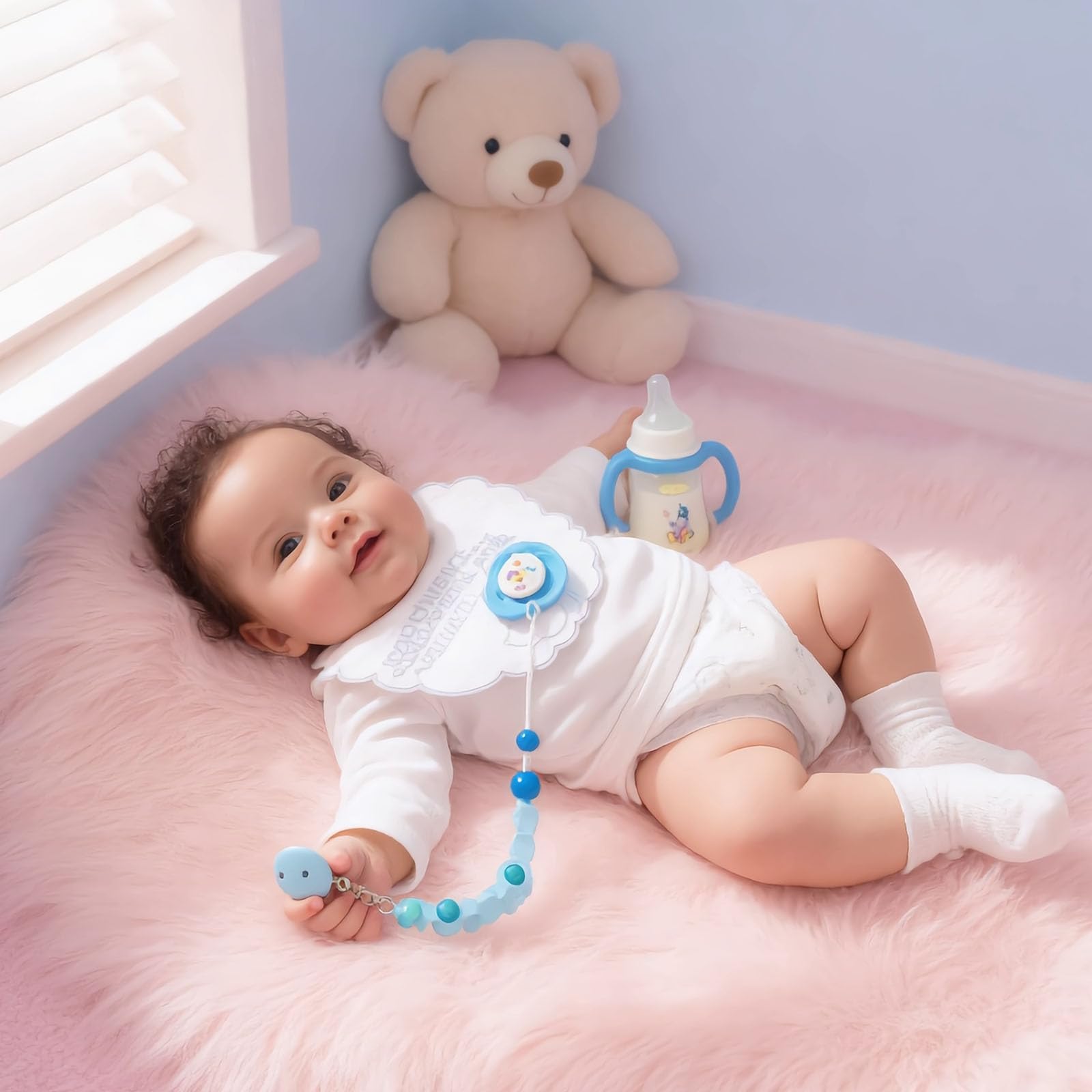 51 cm Reborn lalki dla noworodka, realistyczne, Reborn Baby Doll, miękki silikon, 60 cm, tkanina Reborn, wyglądająca na ciało, ważona, Reborn Girl, najlepszy zestaw urodzinowy dla dziecka