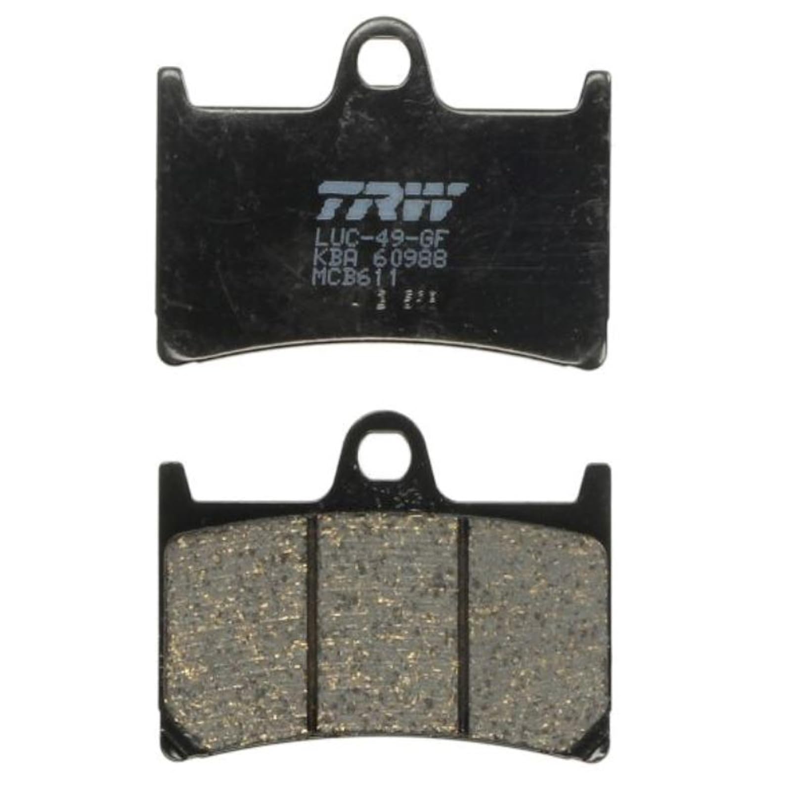 3X TRW Bremsbeläge für Yamaha FZ1 YZF-R1 YZF-R6 Belagsatz vorne + hinten komplett