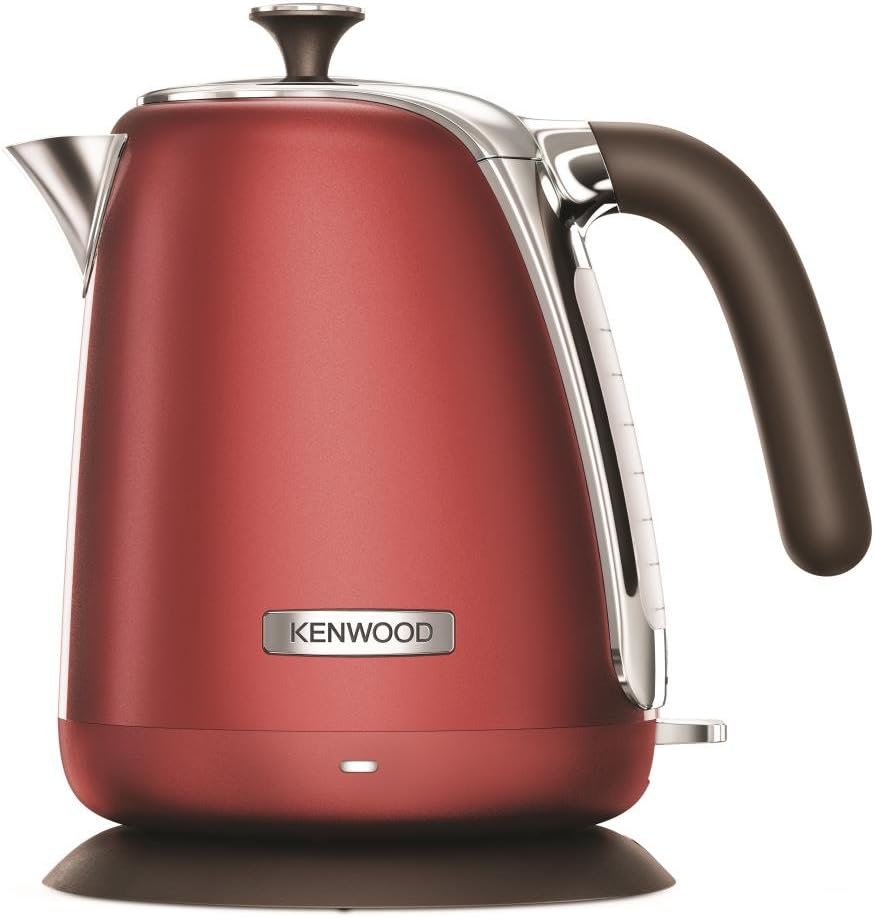 Kenwood Turbo Kettle-Red-KJM300RD, Stainless Steel, Red