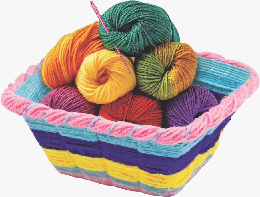 TOYXIITY MALL Weaving Art DIY Kit Crafting Stylish Basket Art & Craft Learning Toys for Kids Ages 6+ 1