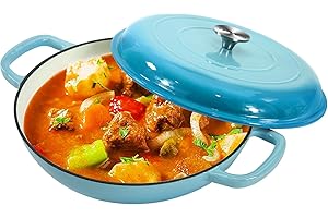 3.8 Quart Dutch Oven with Lid & Loop Handles