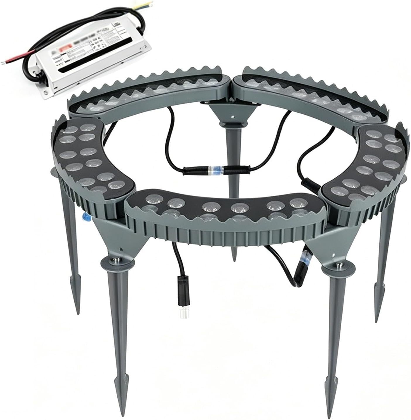 k3Mq9Rw Solar Tree Lights All-Weather, Waterproof Landscape Spotlights, Suitable for Palm Trees(RGB,5 Packs)