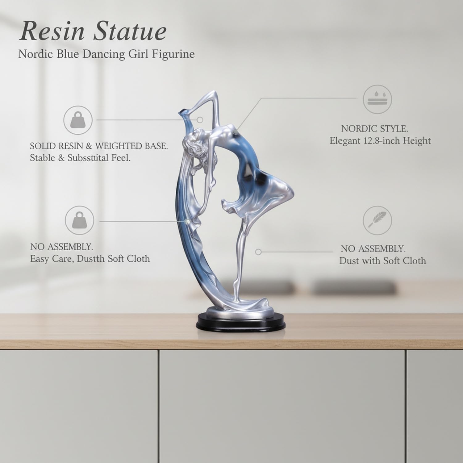 Figurita de Resina, 1 PC