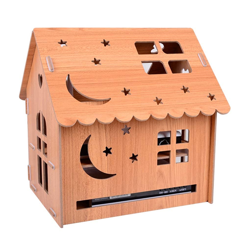 Boîte de rangement WiFi murale pour cacher les fils de la box internet