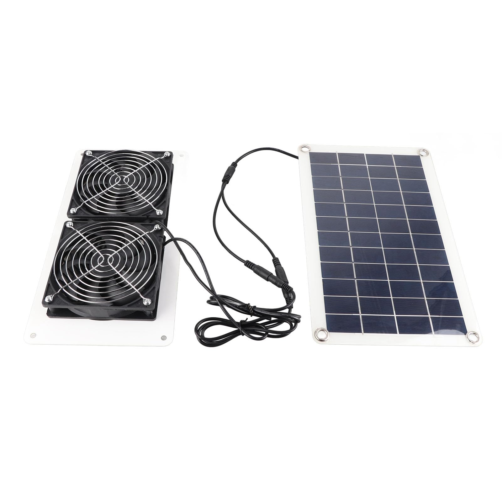 10W 18V zasilany energią słoneczną podwójny zestaw wentylatora przenośny słoneczny wentylator wyciągowy do kurników szklarnie domy dla zwierząt