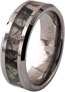 Tungsten engagement ring A141