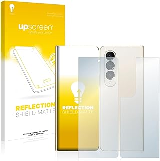 upscreen Anti-Glare Screen Protector compatible with Samsung Galaxy Z Fold 4 (Front+Back) â€“ Protection Film Matte