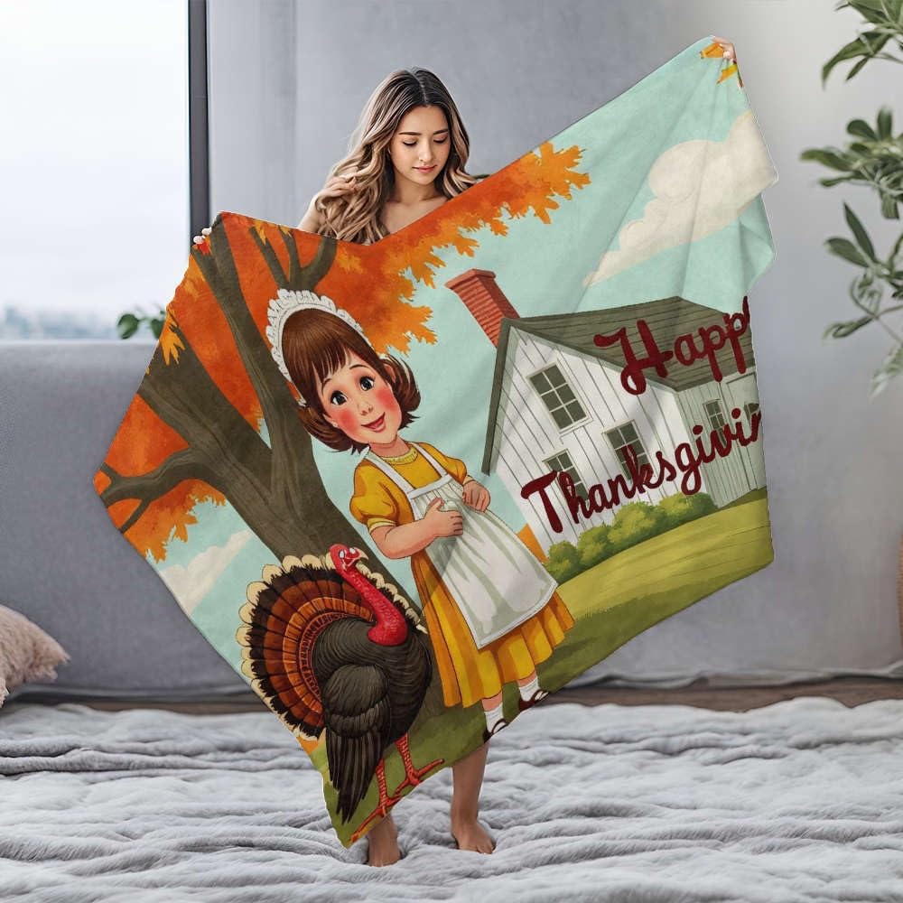 Couverture flanelle chiot plaid Queen Size jaune grand format 150x200