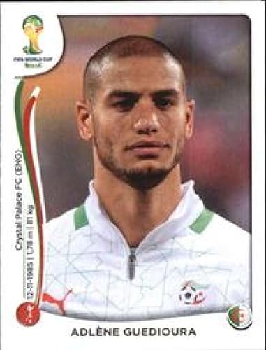 2014 Panini World Cup Stickers Brazil #588 Adlene Guedioura Algeria