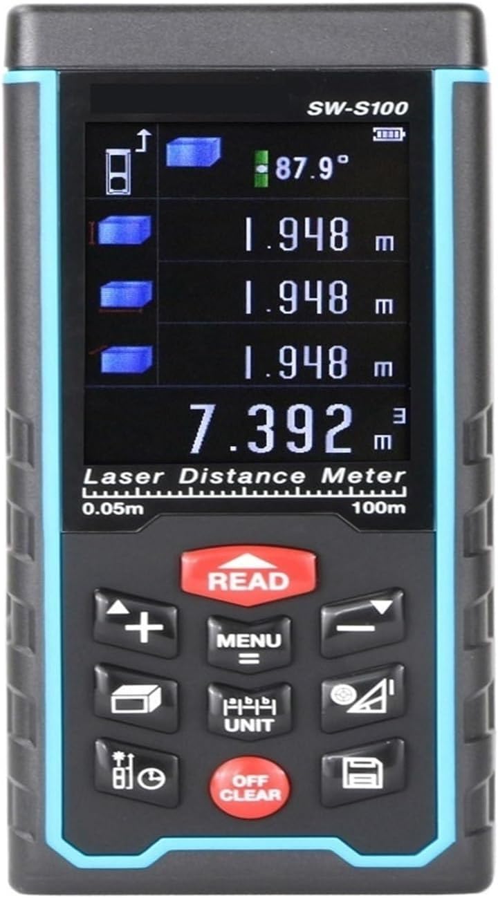 Distance Meter Tape Measure Digital Camera Function Range Finder Tape Angle Tool Rangefinder