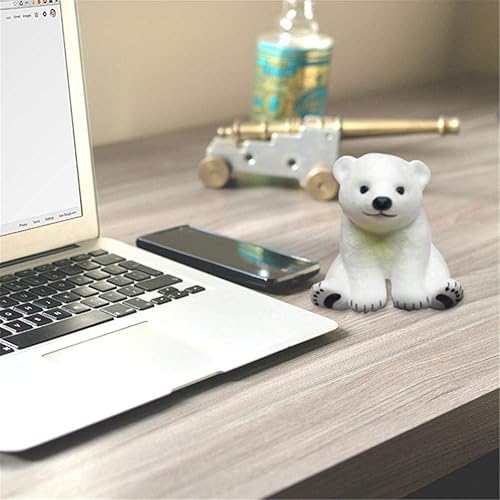 Miniatura 6 de Molde de silicona de oso polar 3D tamaño mini molde de vela de silicona para decoración de tartas DIY hecho a mano Fondant arcilla chocolate molde