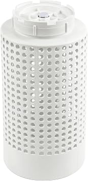 Underground Worm Farm Compost, Outdoor Ground Worm Compost Bin, for Raised Garden Bed or Garden, Ground Worm Compost Bin 2 Gallon for Recycling Scrap 6.3"x6.3"x12", BPA Free, White