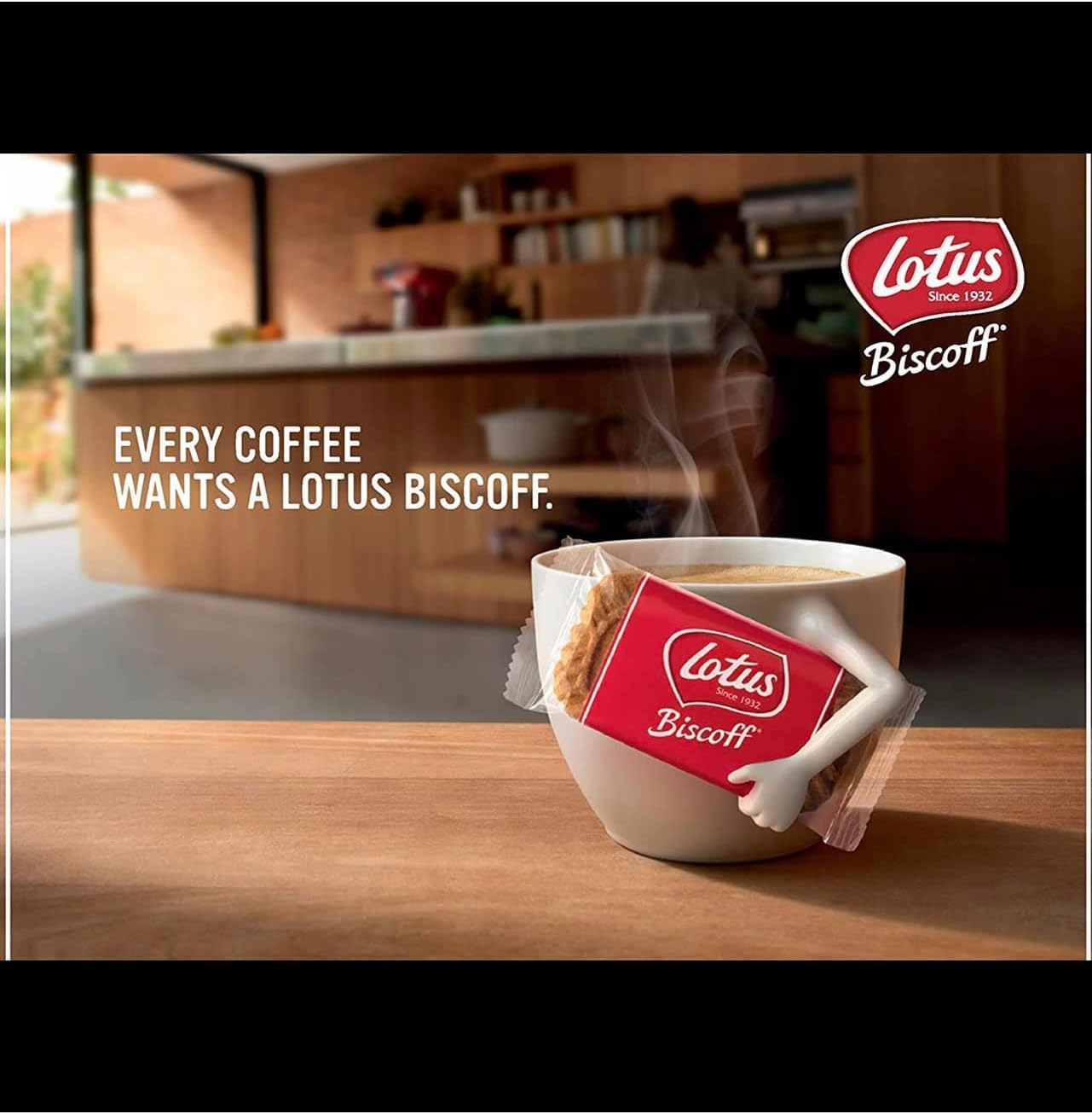 Lotus Biscoff Galletas "Welcome" envueltas indivuidualmente con sabor caramelizado, 300 piezas (1875 g) (4 cajas (1200 galletas)