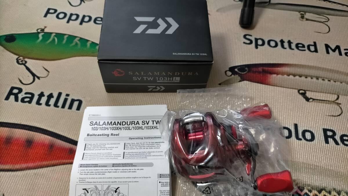 【未使用品】ダイワ　サラマンデュラ SV TW 1000S-XH L 未使用品】ダイワ サラマンデュラ SV TW 1000S-XH L - メルカリ