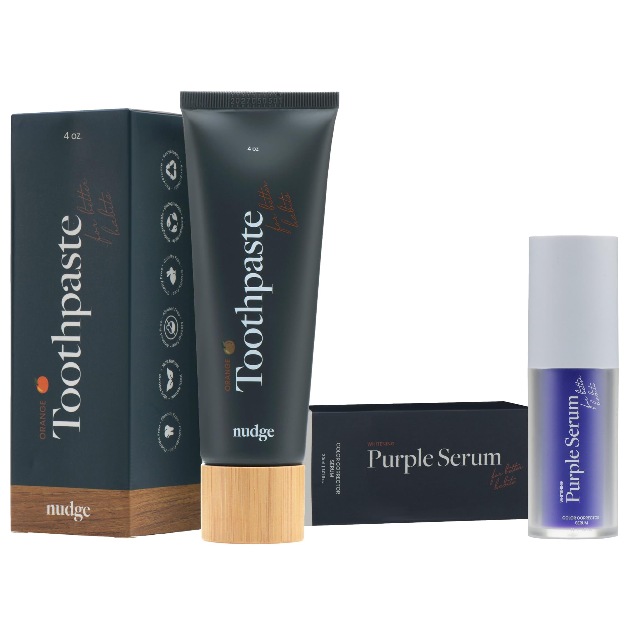 Amazon.com: Nudge Color Corrector Purple Teeth Whitening Serum (30