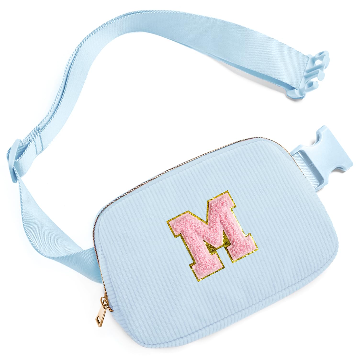 Gitus Birthday Gifts for 10 11 12 13 14 15 16 Year Old Girls Personalized Gifts for Women Initial Fanny Pack Crossbody Bag Belt Bag Cute Preppy Stuff