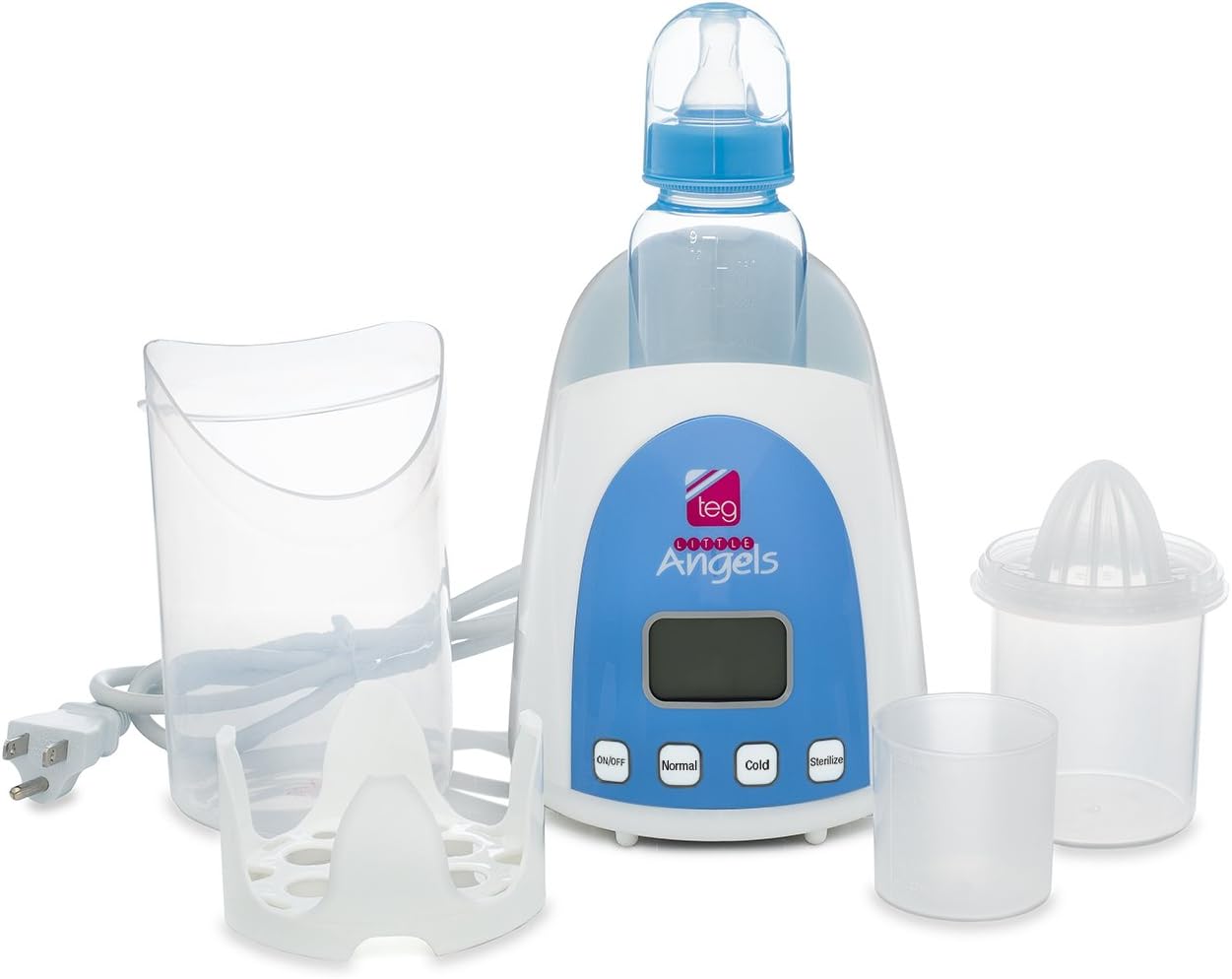 TEG Little Angels 3 in 1 Multifunction Breastmilk & Bottle Warmer w/ Auto Shut Off Sterilizer Juicer LCD Display