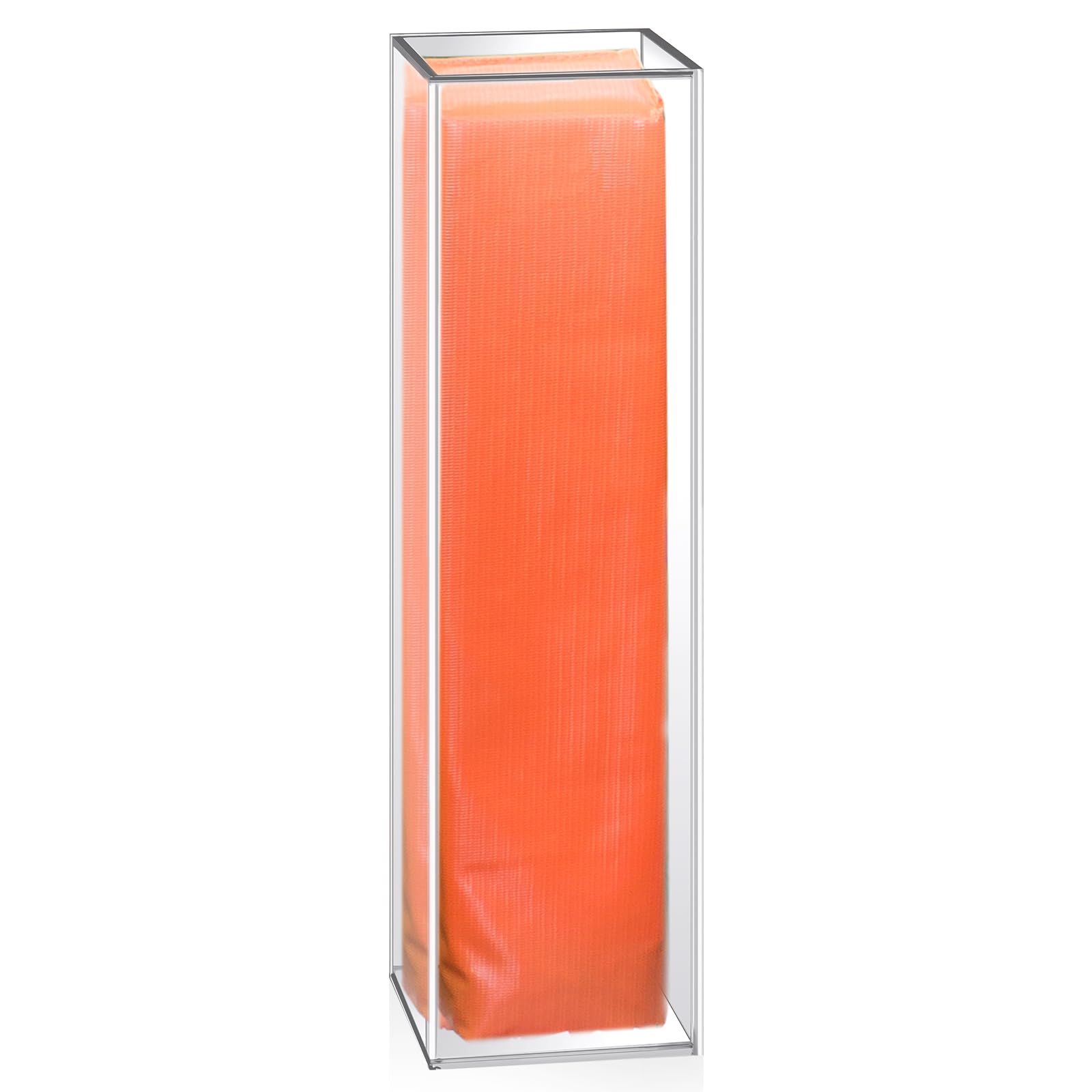 Acrylic Football End Zone Pylon Display Case Large 18.7 x 5 x 5 Inches Storage Football End Zone Pylons Durable Material Protects Against Dust Insects and Moisture