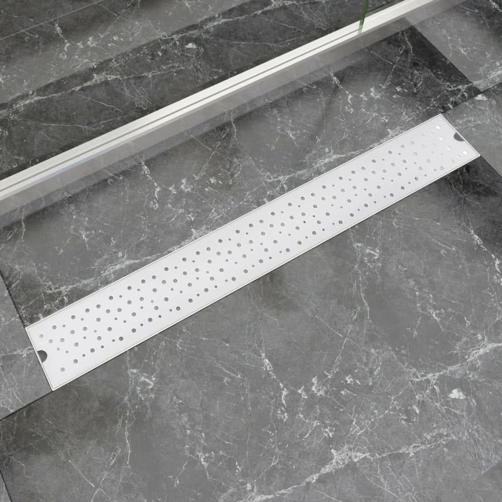 Inicio Muebles Desagüe de Ducha Lineal Burbuja 830x140 mm Acero Inoxidable