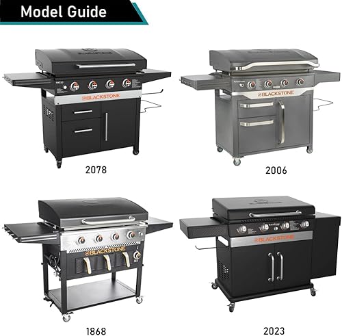Miniatura 6 de Cubierta de plancha para gabinete de plancha Blackstone ProSeries de 36 pulgadas 1818 1820 2006 2078, plancha culinaria de 36 pulgadas 2230 2023,