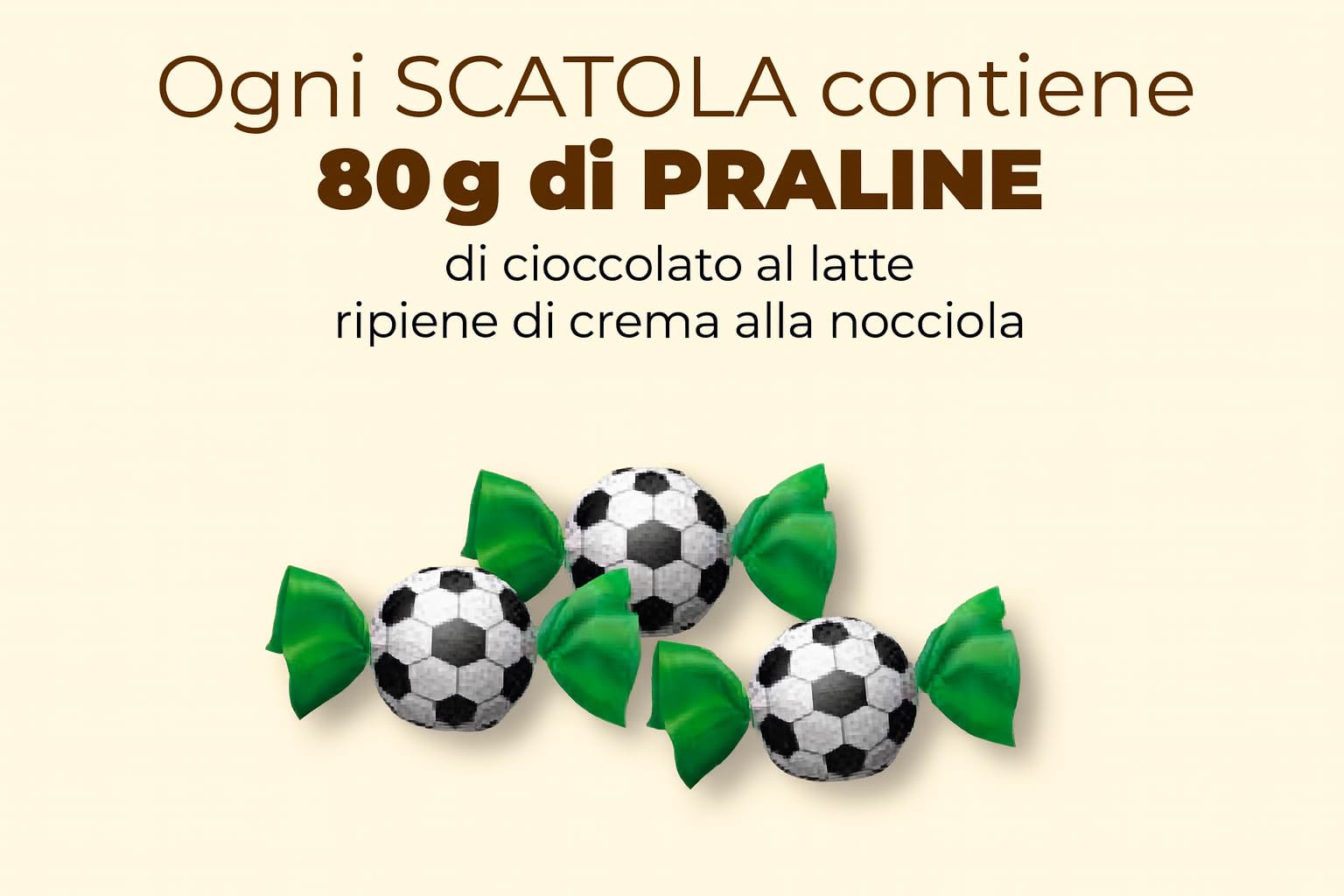 CAIYA Icam Guanti del Tifoso Torino con Logo Ricamato e Praline di Cioccolato Latte con Ripieno alla Nocciola 80g (Edizione 2026)