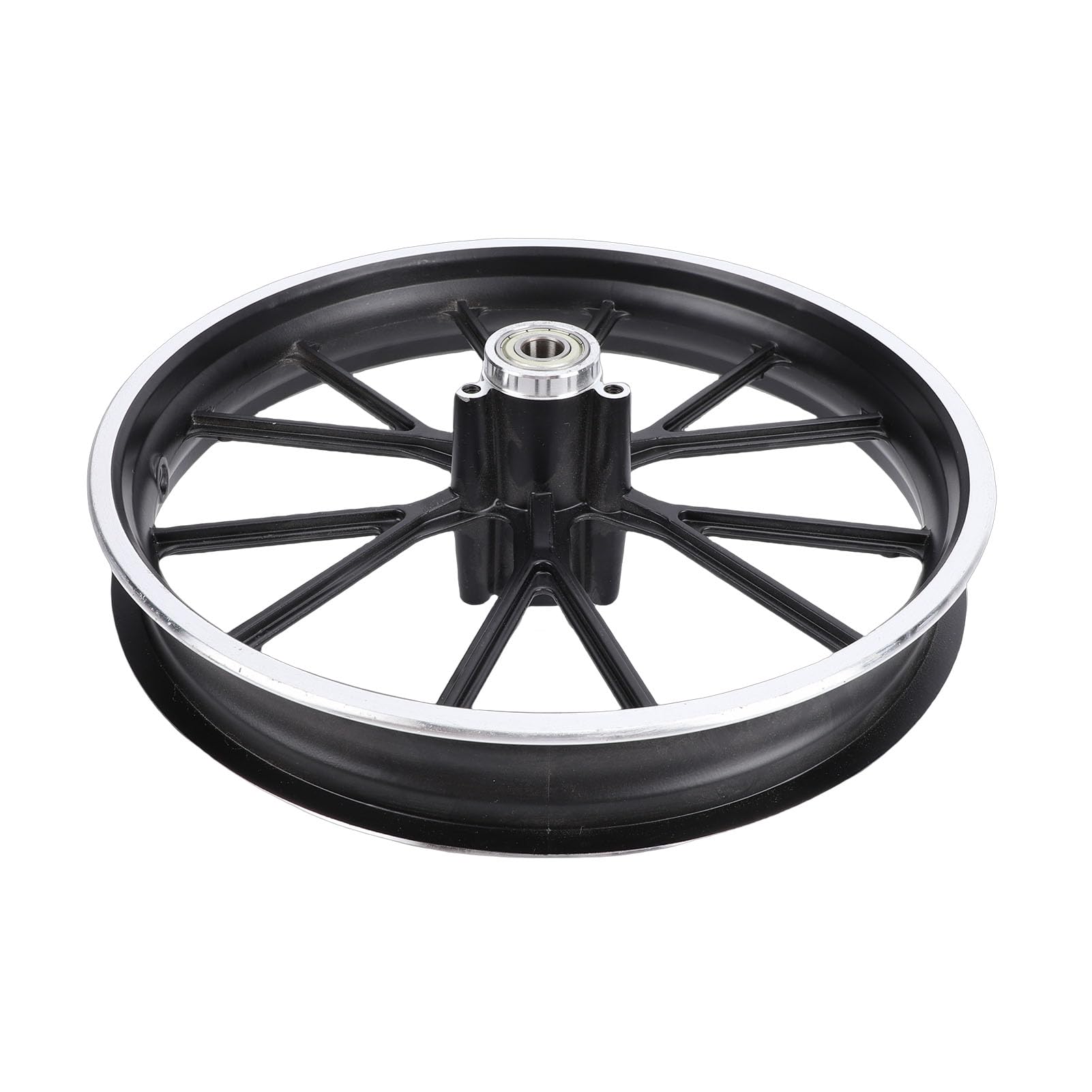 Cerchio in Lega di Alluminio 2.50-10 per Mini Bici Elettrica Pocket Bike Dirt Bike Ruota Posteriore 10 Pollici