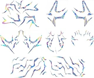 Comprar Tatuajes temporales de Cosplay Kpop, versión de transferencia de calor láser, accesorios de pegatinas,1pc