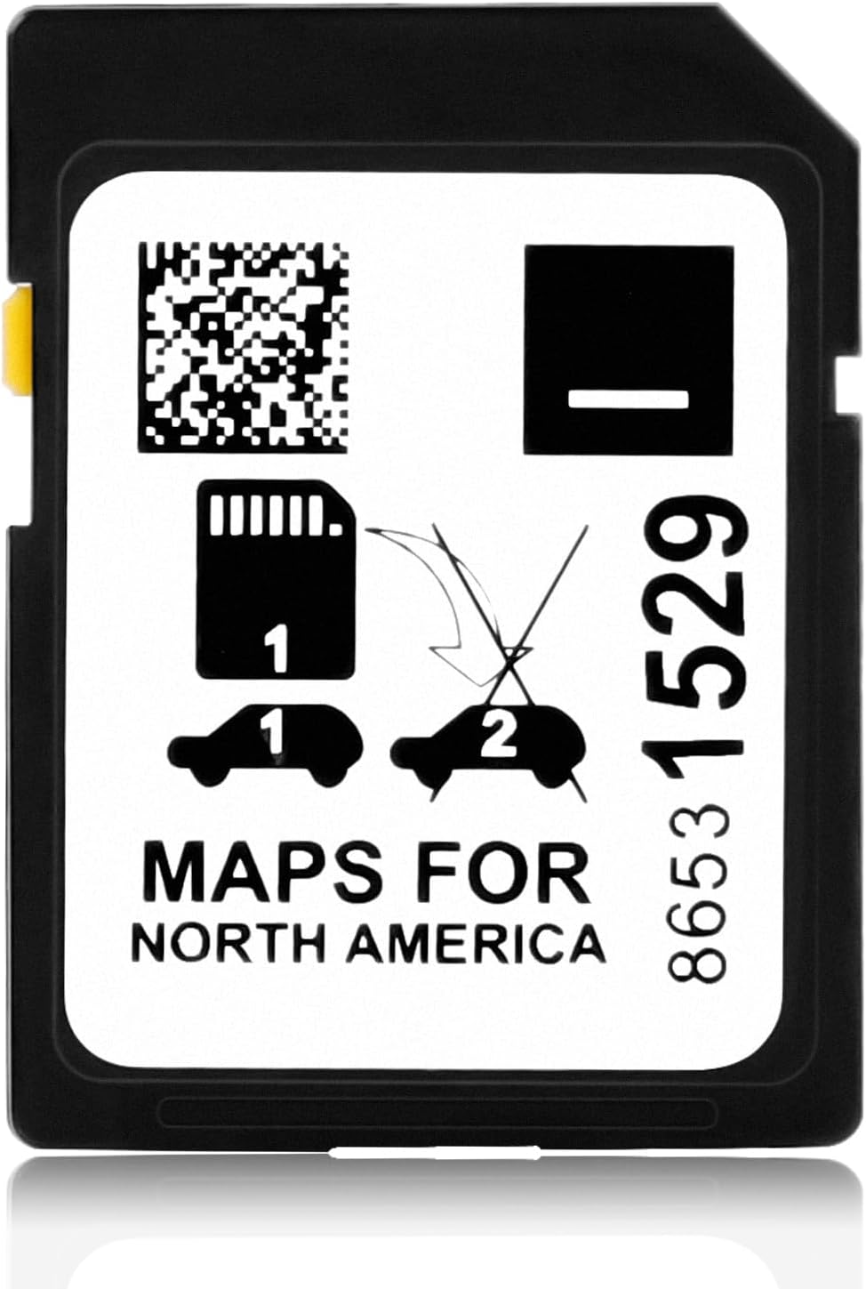 86531529 Latest Version 2024 GPS Navigation SD Card Map Update Compatible with GMC Acadia, Chevy Chevrolet Silverado Suburban, Cadillac XT5 XT6, Buick Enclave Envision GPS Map for USA/Canada/Mexico