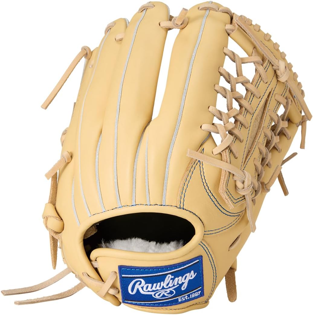 Rawlings Baseball Glove Soft Adult Soft HOH PRO EXCEL Elite GR5HEEN650 Camel [All Round] Size 11.75 *Right Throw (Left Hand Wear)