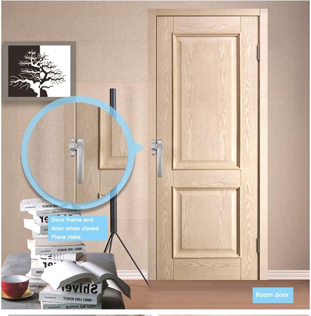 Casement Locking Handle,Window Locks Handles for upvc Windows Lock, Door and Black White Aluminum Alloy Swing Left and Right(Gris)