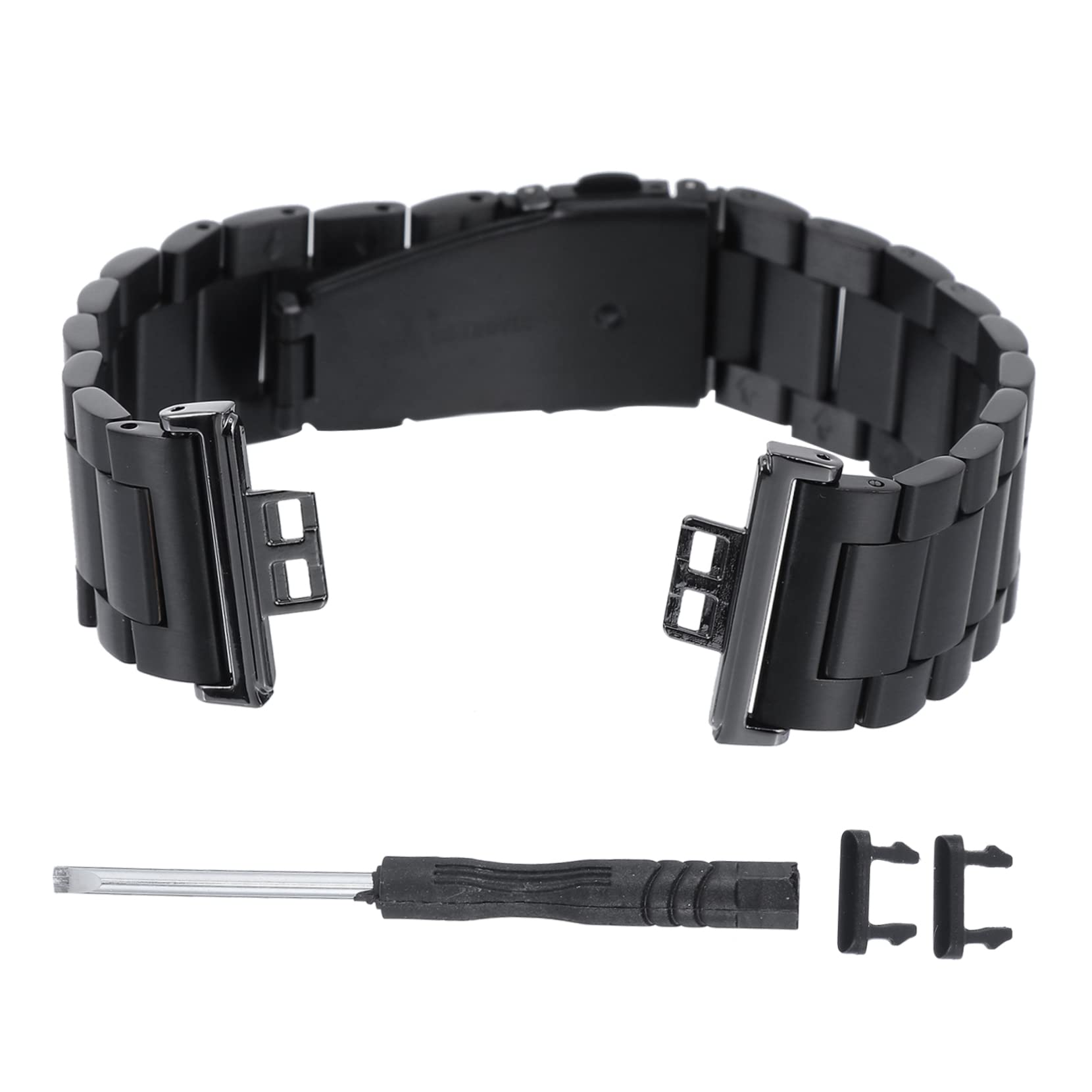 Hemobllo 3stücke Stainless Steel Watch Band Für Watch Fit Elegantes Verstellbares Armband Aus Hochwertigem Edelstahl Für Sport Arbeit Und Reisen