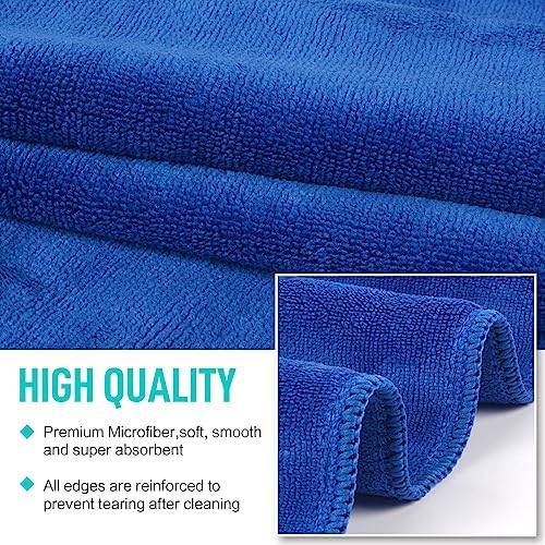 SINLAND Microfiber Camping Towels Super Absorbent Compact Travel Towel Ultra Soft Quick Dry Gym Towels for Sports Beach Swimming Backpacking Hiking and Yoga 3 Pack 16 Inch X 32 Inch - 1