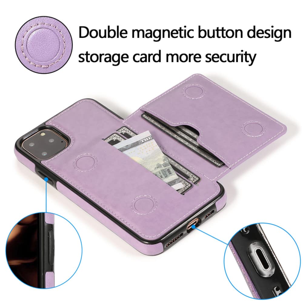 Custodia Portafoglio In Pelle Per IPhone SE/5/5S - Rossa, Con Pellicola Protettiva E Pennino - 3