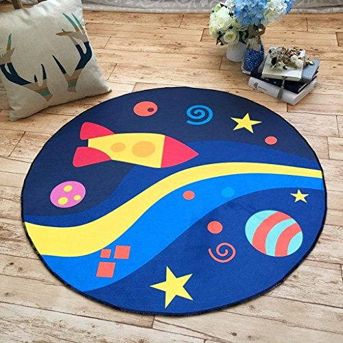 Tapis rond GZ haute résistance pour fauteuil de bureau et salon