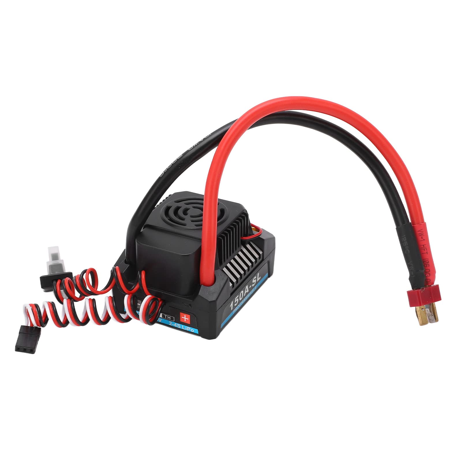 Bezszczotkowy RC ESC 150A BCE, Wodoodporny 5A 5,8 V ESC do Ciężarówki 1/8 RC - Wysoka wydajność i łatwe Programowanie