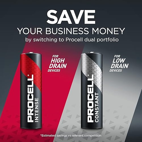 Miniatura 3 de ProCell Baterías alcalinas AA intensas de alto rendimiento (paquete de 144), vida útil de 10 años, paquete de valor a granel para dispositivos