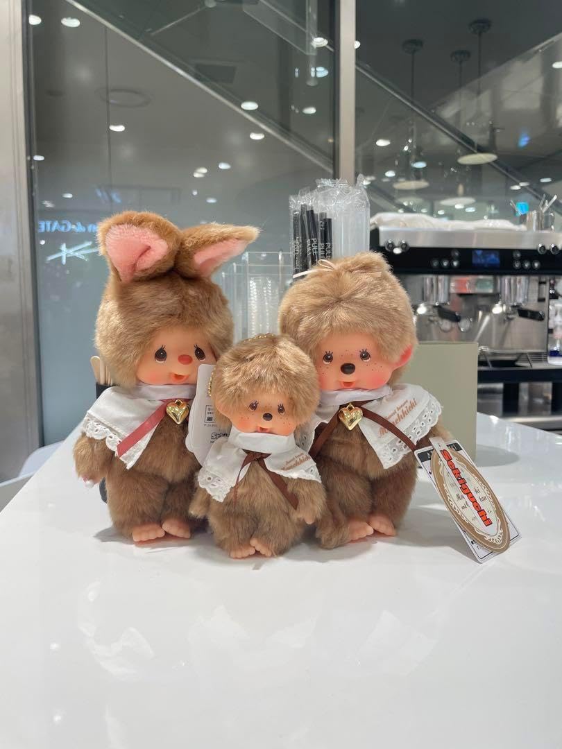 スウィートブラウン モンチッチ チムたん ぬいぐるみ キーチェーン 3体