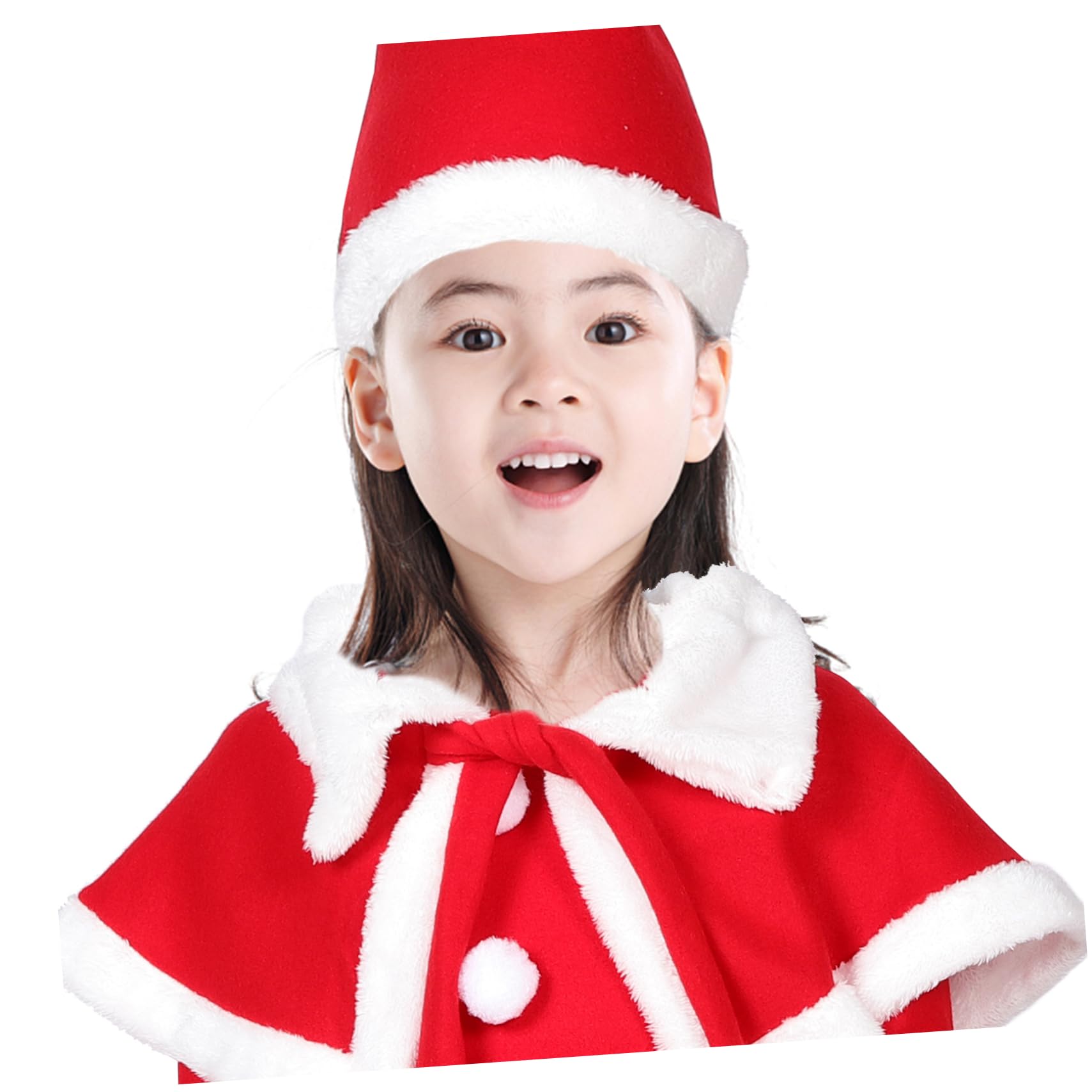 PRETYZOOM 1 Set Vestito Idee Costume Di Natale Costume Di Natale Per Bambini Costume Da Babbo Natale Per Le Ragazze Costume Di Babbo Natale Costume Di Natale Outfit Abbigliamento Costume Di