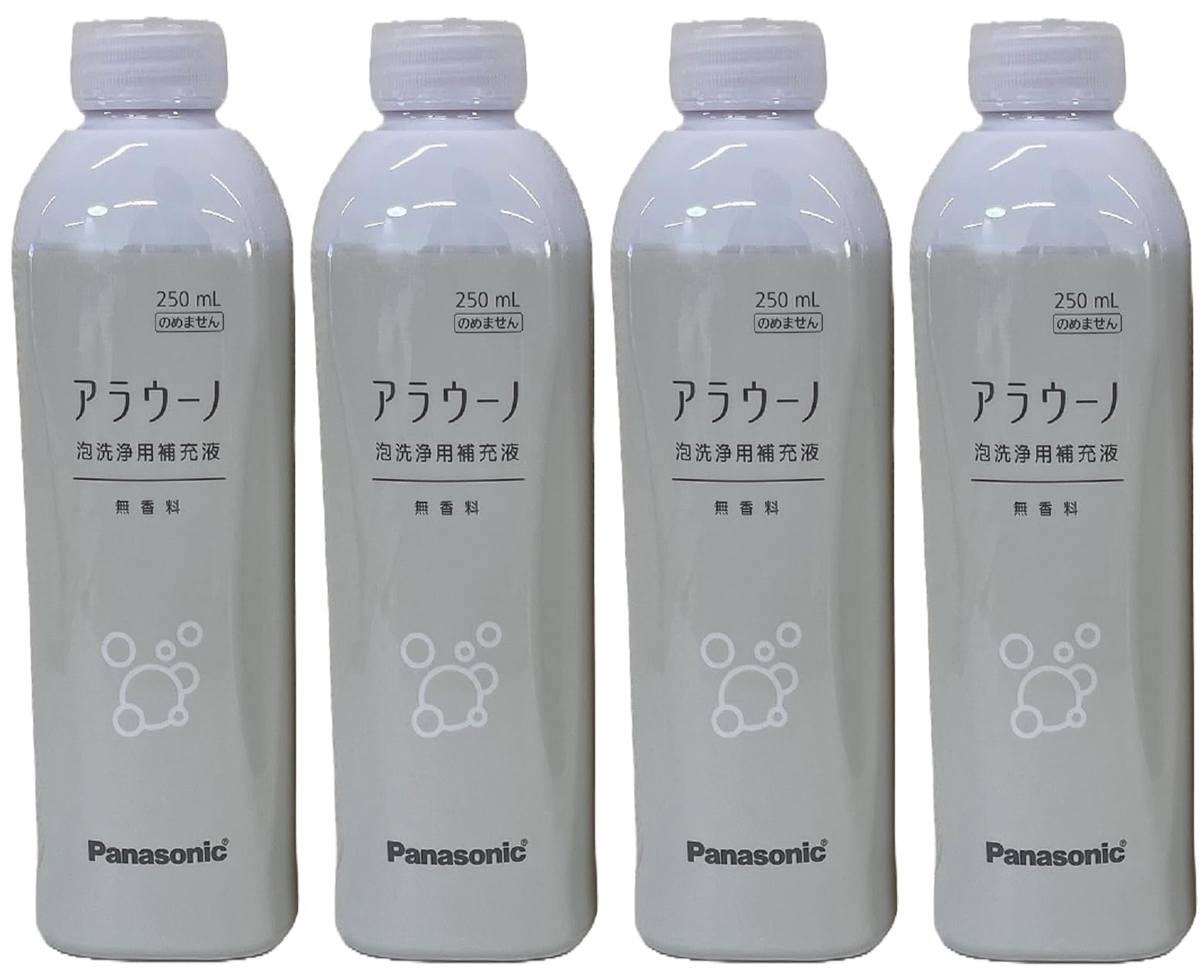 Amazon | パナソニック 純正品 アラウーノ 泡洗浄補充液 香りなし（4本