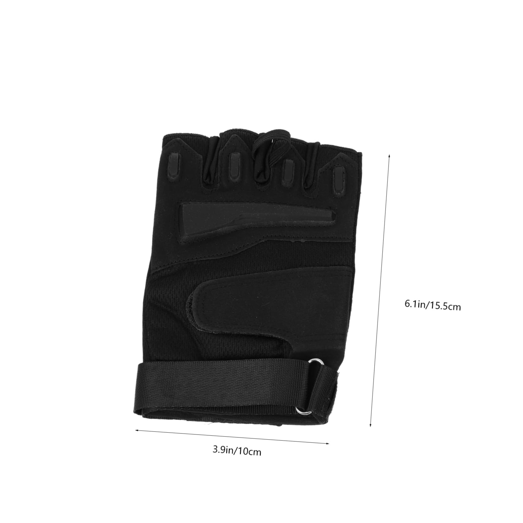 PACKOVE 3 Paar Fahrrad-Fitness-Handschuhe Handwärmer Handschuhe Herren-Fahrrad Fingerlose Training Fitness- rutschfeste Übung