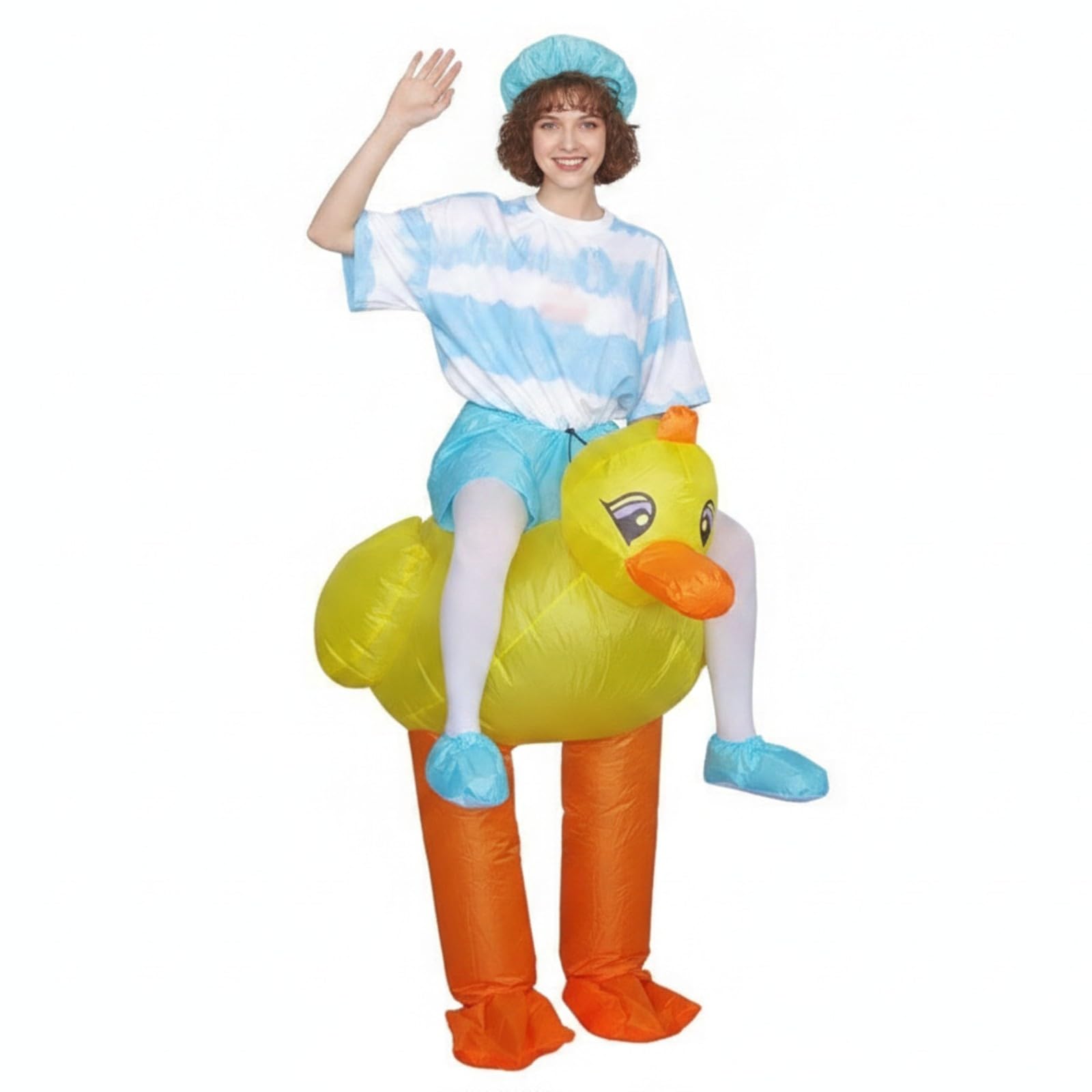 Disfraz Inflable Ave Acuática Bonito, Disfraz ave acuática Inflable, para Festivales, Adultos, Cosplayers