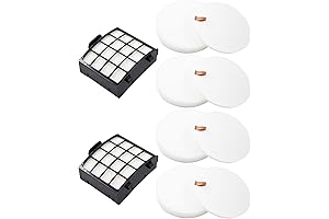 Dtterey Filter Replacement for Shark Vertex DuoClean PowerFin Upright Vacuum AZ2002