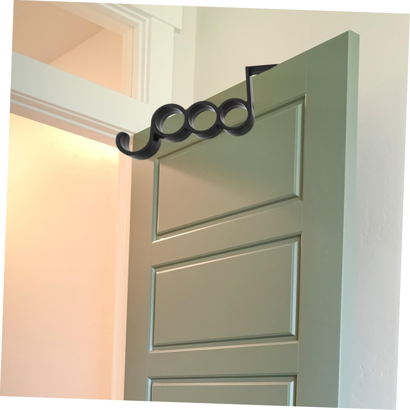 10pezzi Ganci Appendiabiti Da Porta in Resistenti Attrezzi Per Installazione Per Cappotti Cappelli e Vestiti Design Per Ingresso Cucina e Bagno
