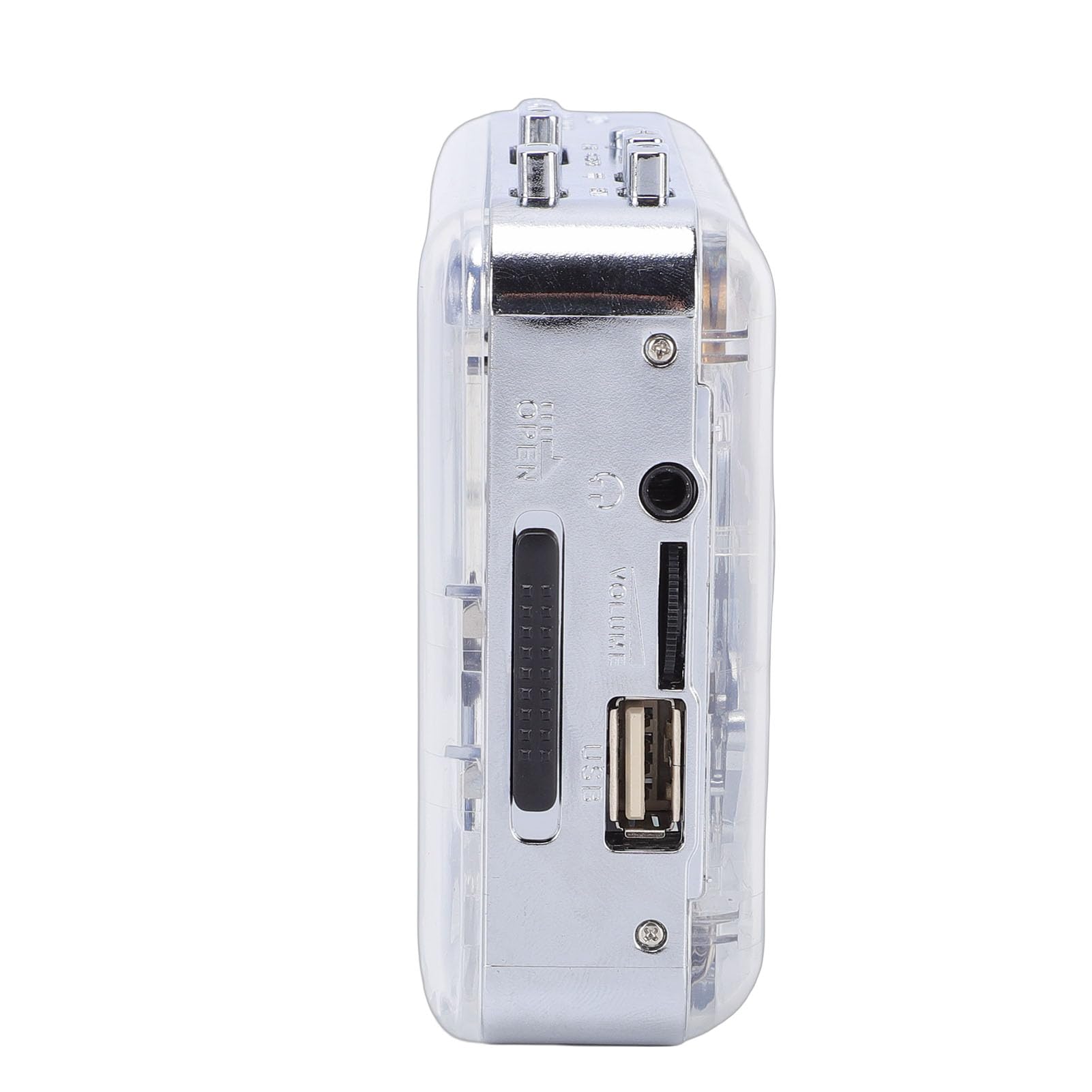 Generic Lettore di Cassette Convertitore USB da Cassetta a MP3 Portatile con Doppi Altoparlanti per Amanti della Musica, Funzionamento Semplice per Godersi L' Stereo