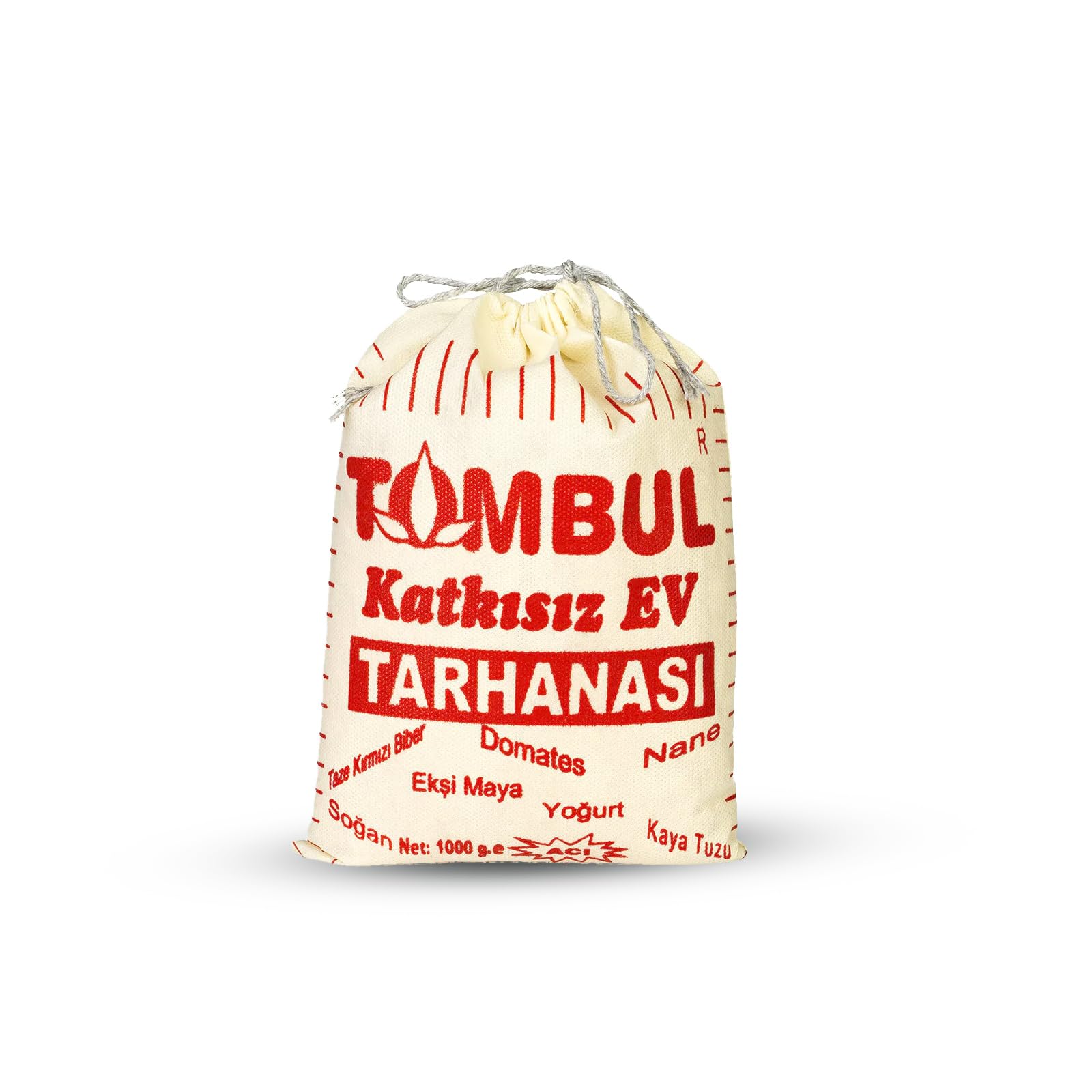 Tombul Homemade Natural Tarhana Hot Soup Mix (Acili Dogal Katkisiz Ev Tarhanasi) | Turkish Traditional Delicious & Curative Soup | Curative Effect with Rich Vitamin & Protein Source | 500 Gr