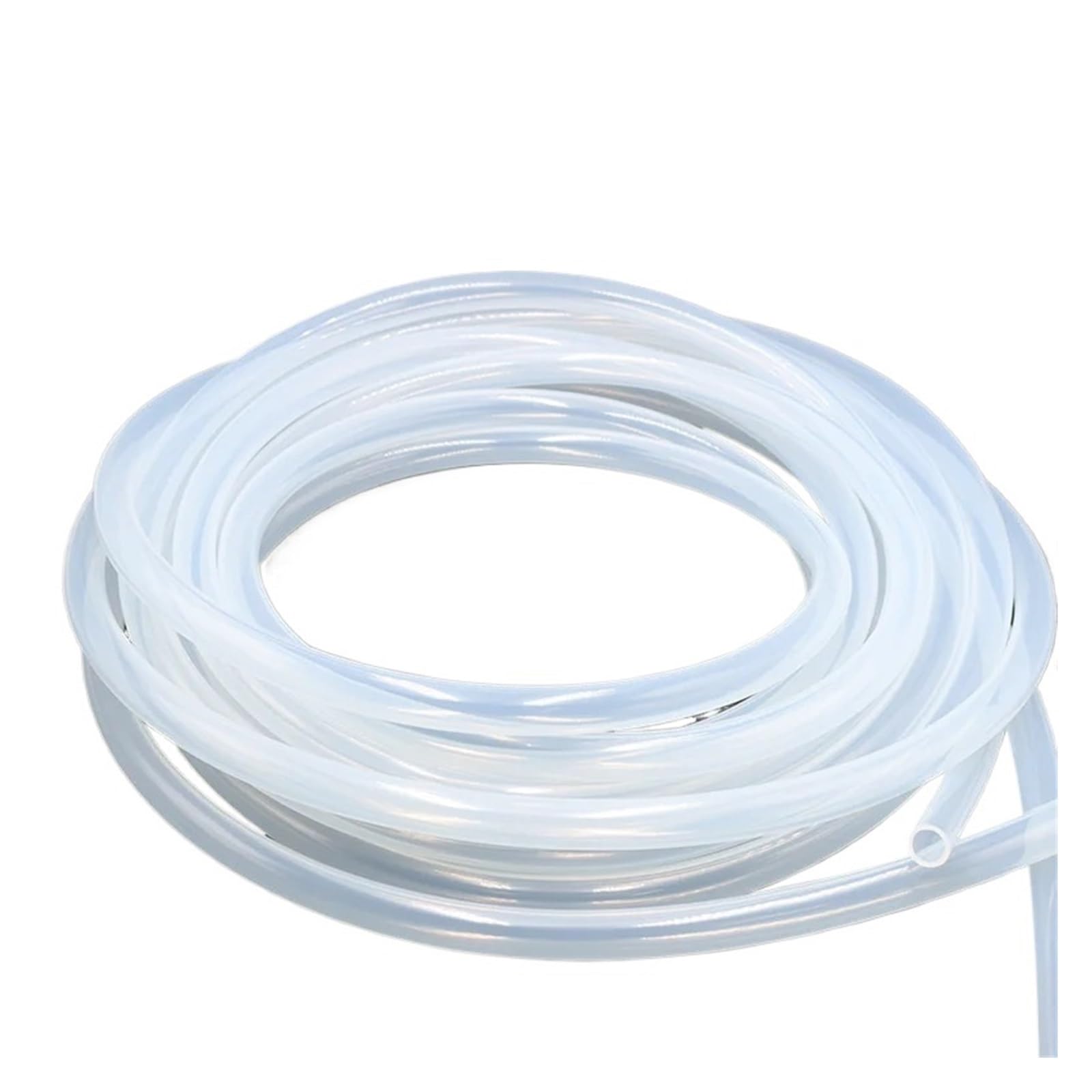 1/5 Meter Silikonkautschukrohr Transparenter Wasserschlauch Aquariumpumpenschlauch 2 3 4 5 6 7 8 9 10 12 14 mm Flexibles Silikonrohr(5 Meter,ID 8mm OD 12mm)