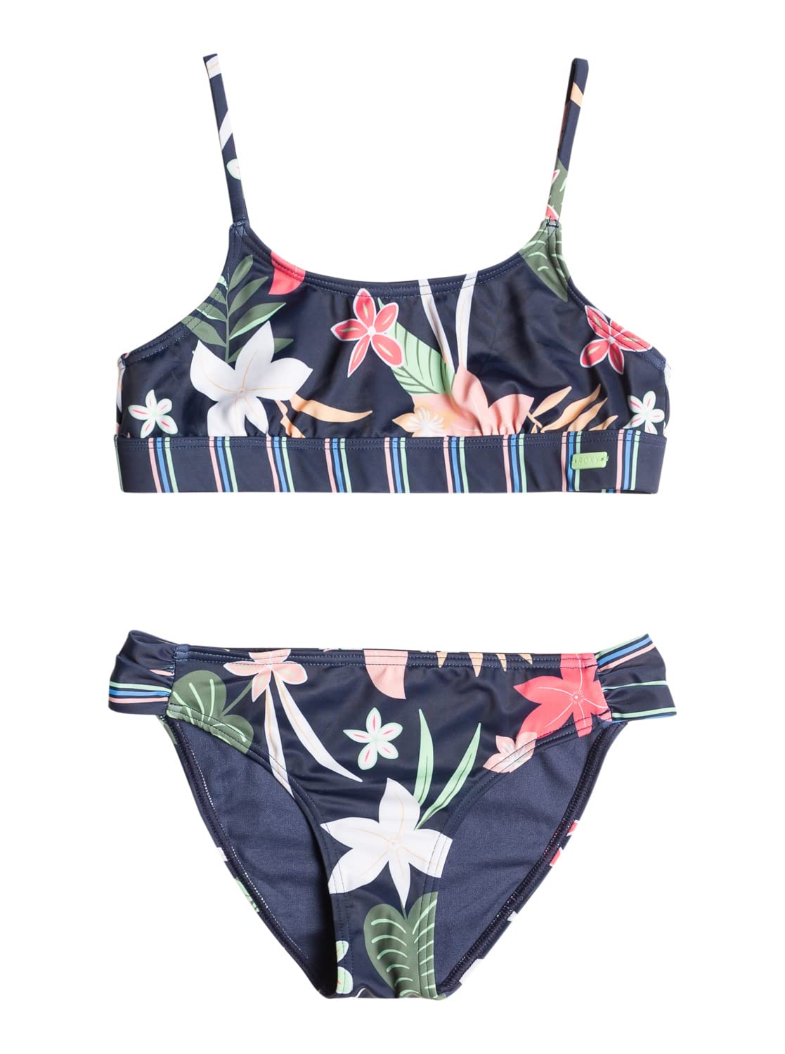 Roxy Vacay For Life Bralette Set Traje de baño de Dos Piezas Niñas (Pack de 1)