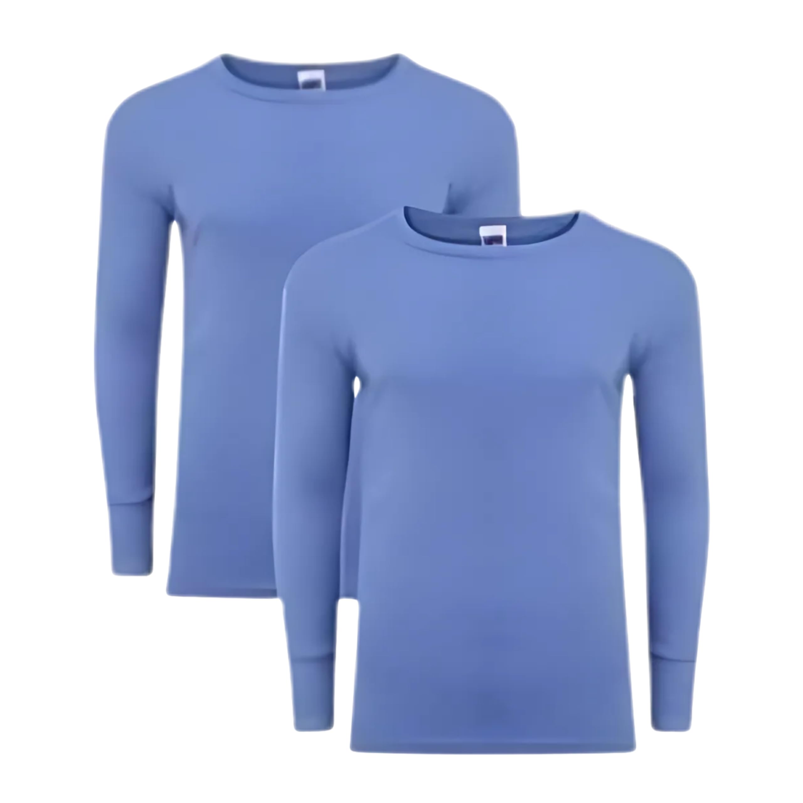 LE11 Pack of 2 Men's Thermal Long Sleeve Top, Warm Underwear